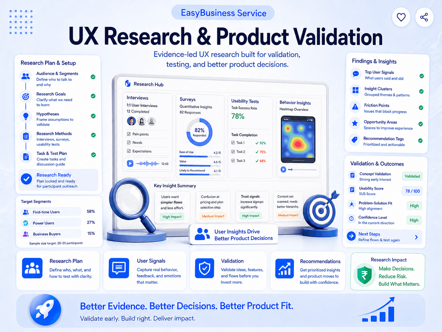 UX Research & Product Validation