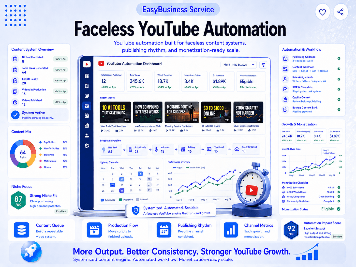 Faceless YouTube Automation